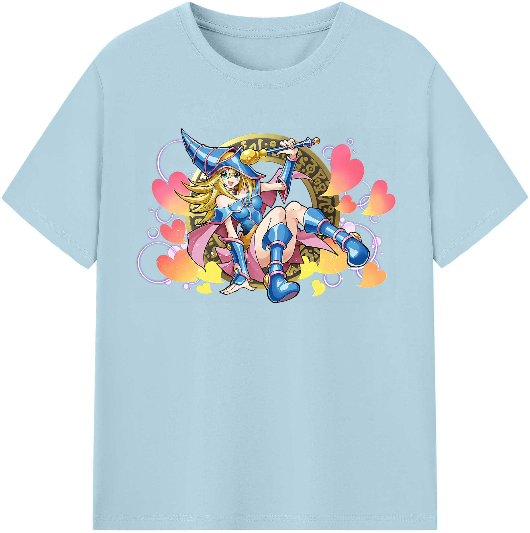 （画像用） 遊☆戯☆王 Yu-Gi-Oh! 綿100％半袖Tシャツ（フロントプリント）